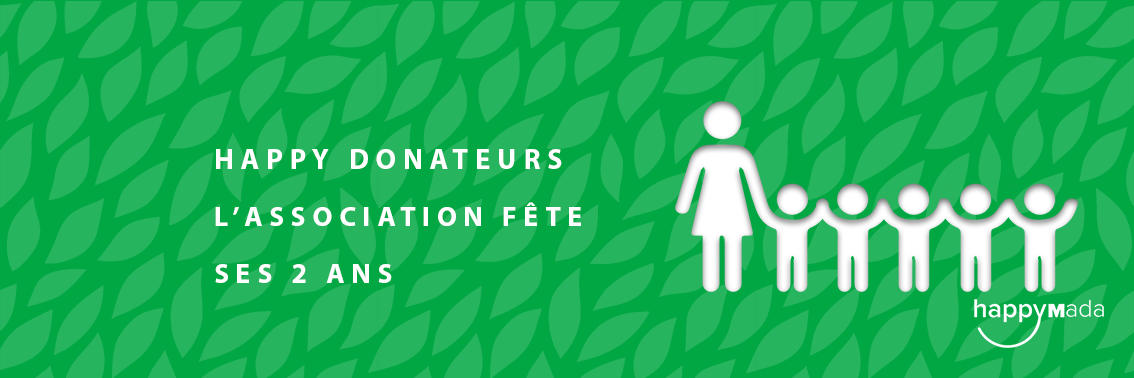 Happy Donateurs – L’association fête ses 2 ans